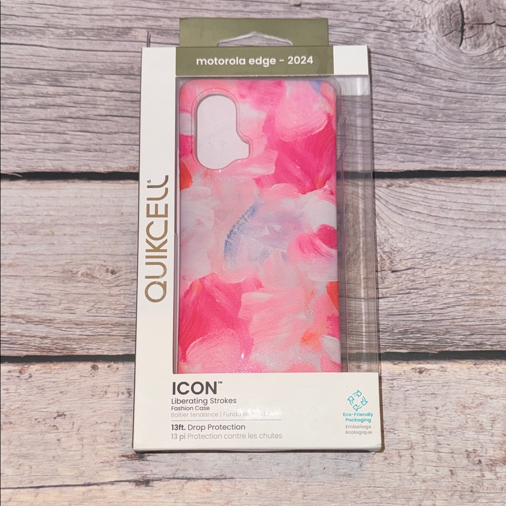 Motorola Edge - 2024 Quikcell Icon Liberating Strokes Fashion Case